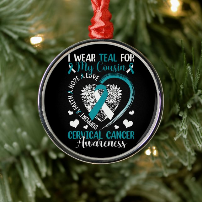  Cervical Cancer Awareness Metal Tree Decoration (Tree)