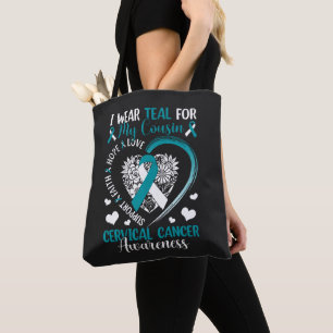 Cervical Cancer Awareness Tote Bag