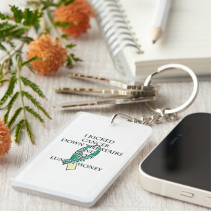Cervical Cancer Bully  Key Ring