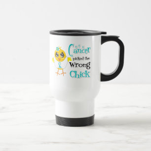 Cervical Cancer Picked The Wrong Chick Travel Mug