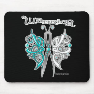 Cervical Cancer Warrior Celtic Butterfly Mouse Mat