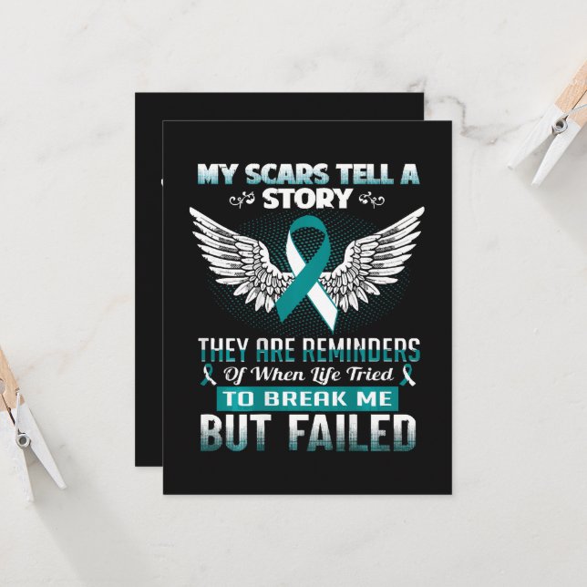 Cervical Cancer Women Card (Front/Back In Situ)