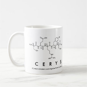 Cerys peptide name mug