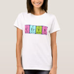 Cerys periodic table name shirt<br><div class="desc">Cerys spelled out as C Er Y S (Carbon Erbium Yttrium Sulphur) on a shirt for the scientist in you.</div>
