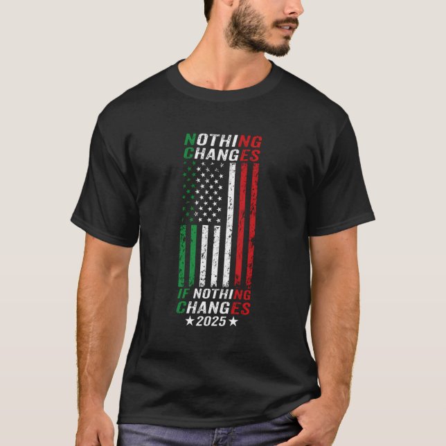 Cesar Chavez Day Holiday Usa Mexico Flag T-Shirt (Front)