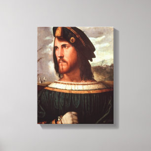 Cesare Borgia  Duke of Valencia Canvas Print