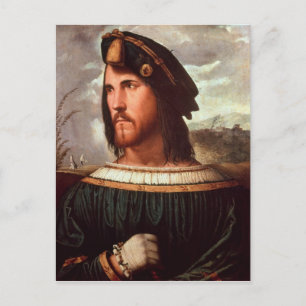 Cesare Borgia  Duke of Valencia Postcard
