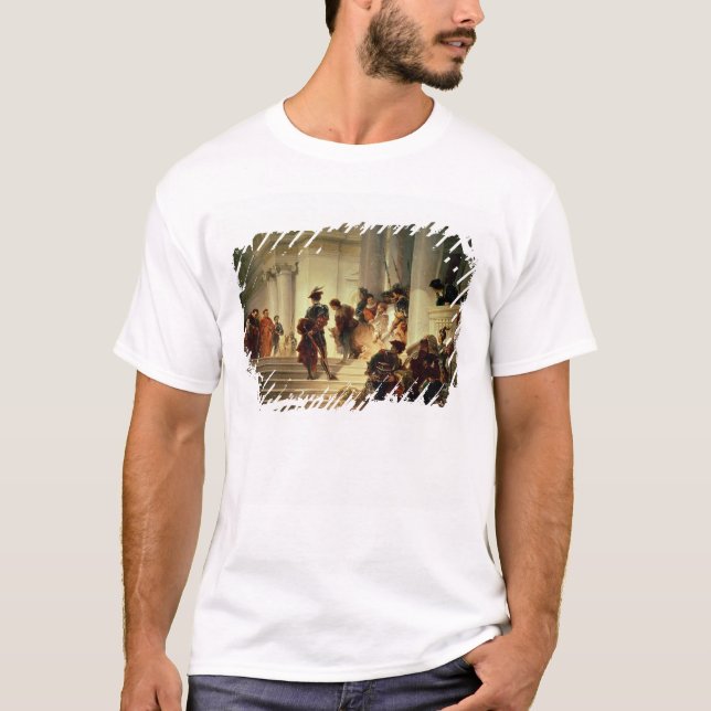 Cesare Borgia leaving the Vatican T-Shirt (Front)