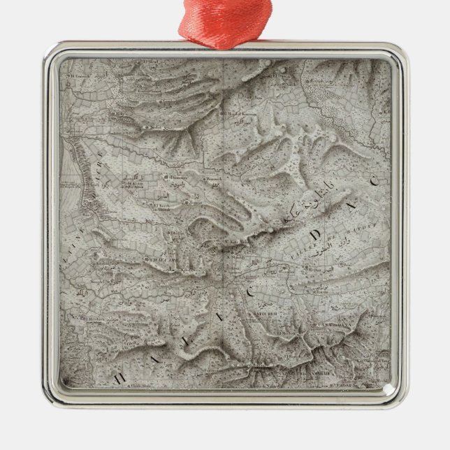 Cesaree, Israel Metal Tree Decoration (Front)