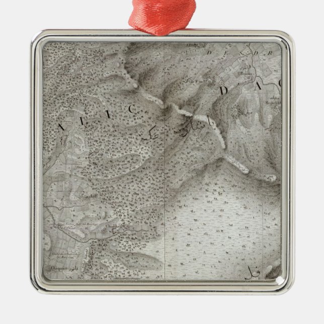 Cesaree, Israel Metal Tree Decoration (Front)