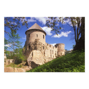 Cesis Castle in central Latvia. Photo Print