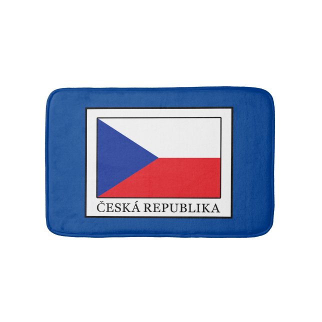Ceska Republika Bath Mat (Front)