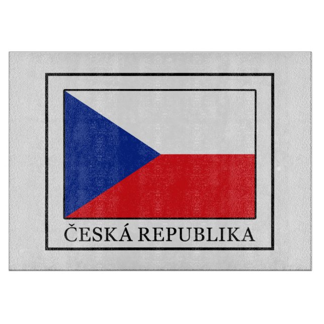 Ceska Republika Cutting Board (Front)