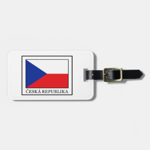 Ceska Republika Luggage Tag