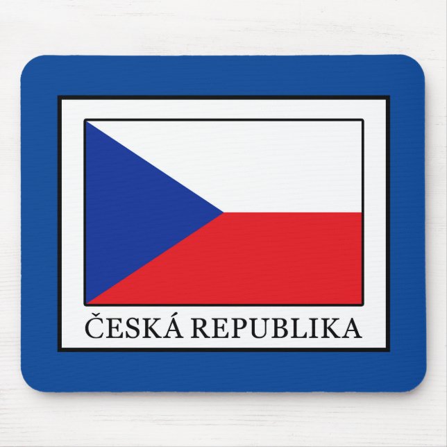 Ceska Republika Mouse Mat (Front)