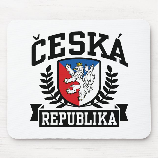Ceska Republika Mouse Mat (Front)