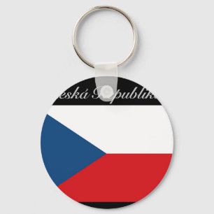 Česká republika vlajka key ring