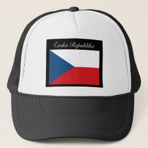 Česká republika vlajka trucker hat