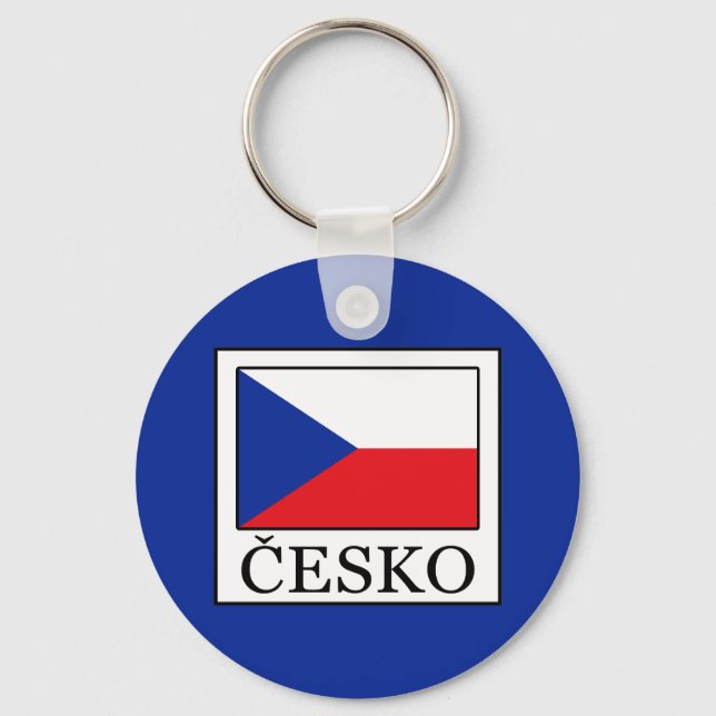 Česko Key Ring (Front)