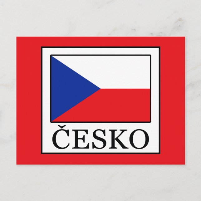 Česko Postcard (Front)
