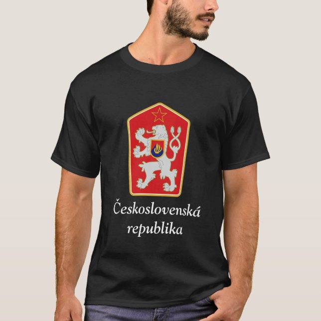 Československá republika - Czechoslovakia T-Shirt. T-Shirt (Front)