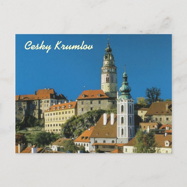 Cesky Krumlov postcard (Front)