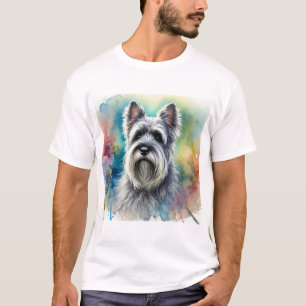Cesky Terrier 290824AREF146 - Watercolor T-Shirt