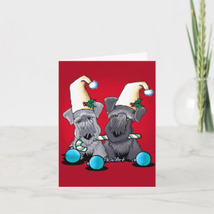 Cesky Terrier Christmas Holiday Card