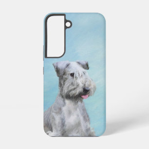 Cesky Terrier Painting - Cute Original Dog Art Samsung Galaxy Case