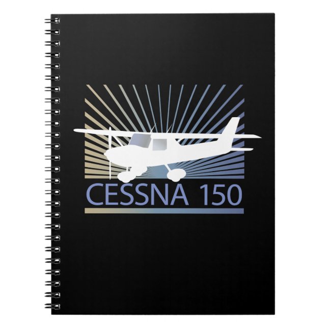 Cessna 150 Aeroplane Notebook (Front)