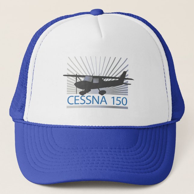 Cessna 150 Aeroplane Trucker Hat (Front)
