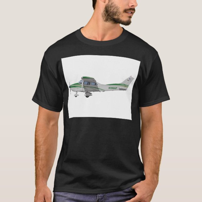 Cessna 182T Turbo Skylane II 396396 T-Shirt (Front)