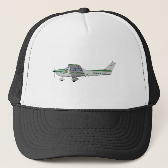Cessna 182T Turbo Skylane II 396396 Trucker Hat (Front)