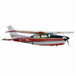 Cessna 210 2"x3" Magnet Photo Sculpture Magnet<br><div class="desc">Cessna 210 2"x3" Magnet N777WL</div>