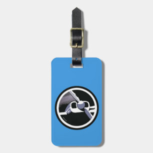 Cessna 310B art luggage tag