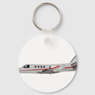 Cessna 500 Citation II 397397 Key Ring