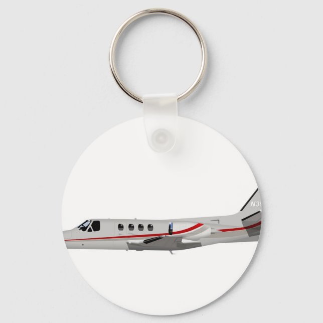 Cessna 500 Citation II 397397 Key Ring (Front)