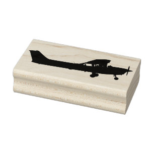 Cessna aeroplane rubber stamp