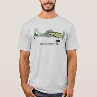 Cessna AgWagon A188 Crop Duster Aeroplane T-Shirt