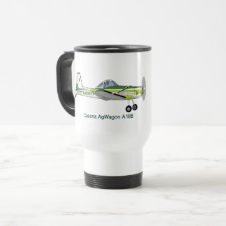 Cessna AgWagon A188 Crop Duster Aeroplane Travel Mug