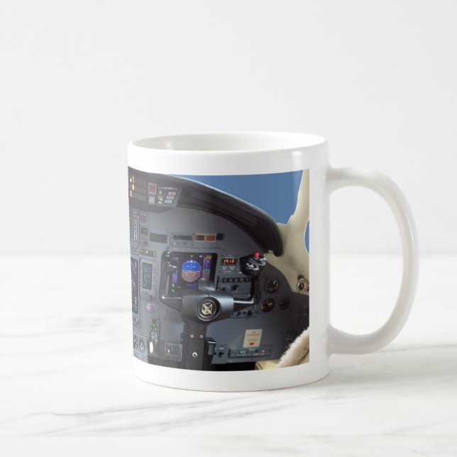 Cessna Citation Excel Cockpit Coffee Mug (Right)