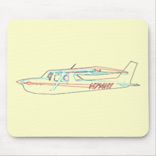Cessna in Flight Mouse Mat