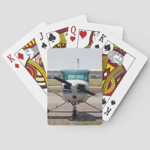 Cessna light aircraft playing cards