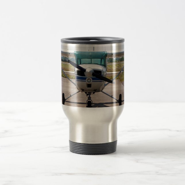 Cessna light aircraft travel mug (Center)