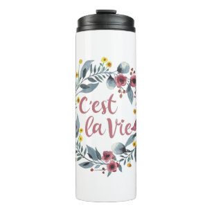 C'est La Vie French Thermal Tumbler