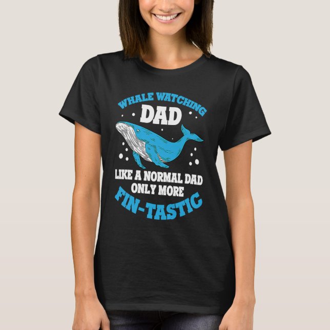Cetacean Orca Whale Watching  1 T-Shirt (Front)