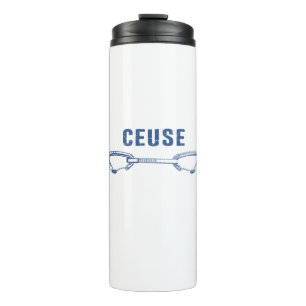 Ceuse France Rock Climbing Quickdraw Thermal Tumbler