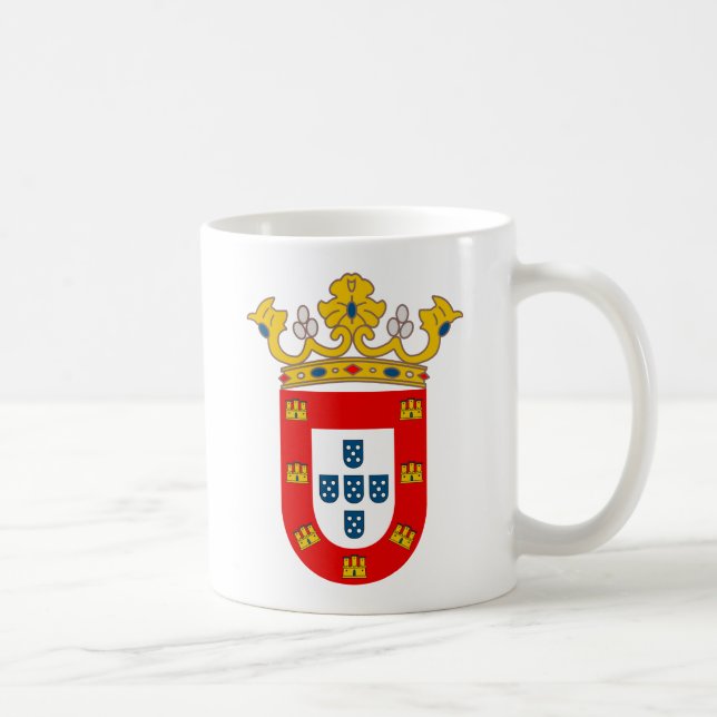 Ceuta Coat of Arms detail Coffee Mug (Right)