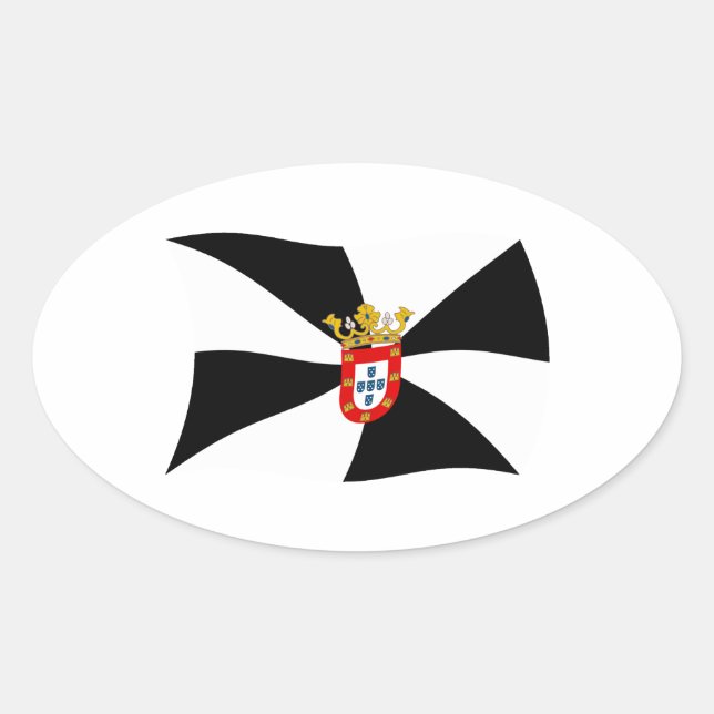 Ceuta Flag Sticker (Front)