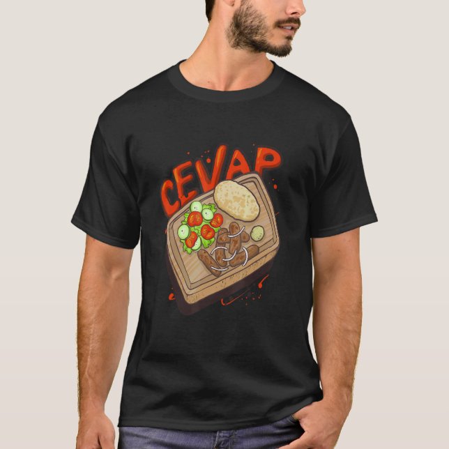 Cevap Serbian Grill Sausages Cevapi 2 T-Shirt (Front)